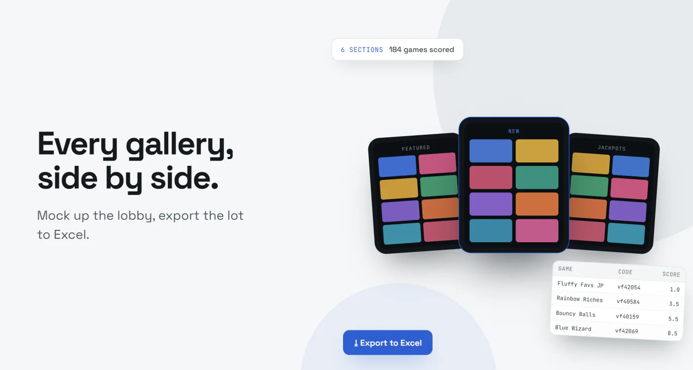 Bingo Gallery Tool